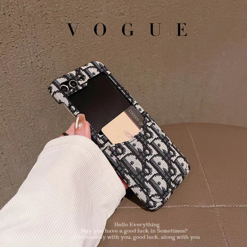 כיסוי ארנק מבד סרוג יוקרתי ואופנתי לגלקסי זי - Christian Dior