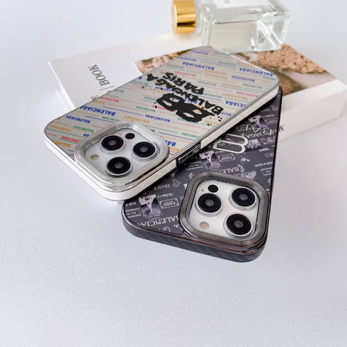 כיסוי איכותי אופנתי ויוקרתי מעוצב לאייפון - Balenciaga