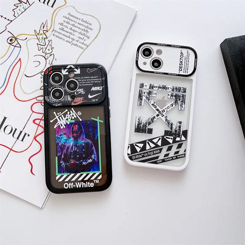 כיסוי אופנתי מיוחד ומגניב מעוצב לאייפון - Off White