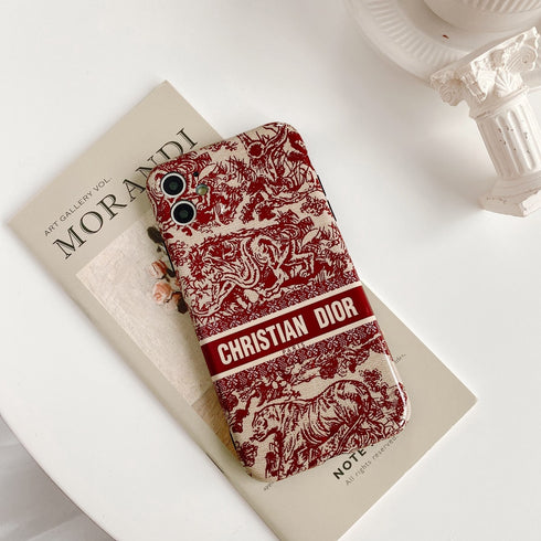 כיסוי יוקרתי אופנתי ומיוחד מעוצב לאייפון - Christian Dior