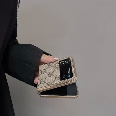 כיסוי ארנק עור יוקרתי ואופנתי לגלקסי זי - Louis Vuitton x Gucci
