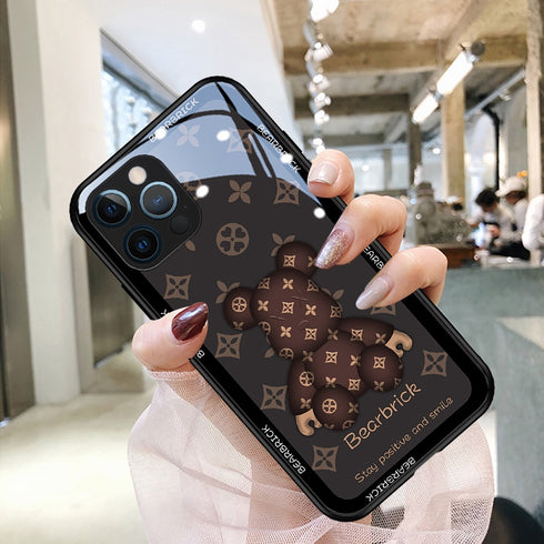 כיסוי איכותי אופנתי ויוקרתי מעוצב לאייפון - Bear Brick