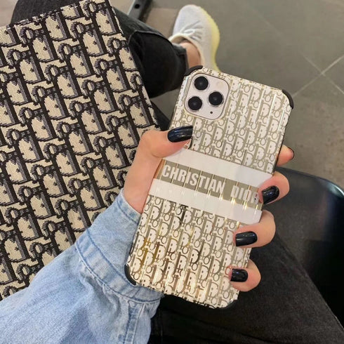 כיסוי איכותי אופנתי ויוקרתי מעוצב לאייפון - Christian Dior