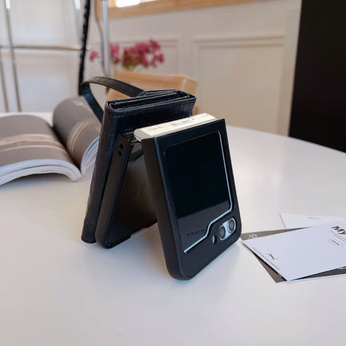 כיסוי תיק ארנק עור יוקרתי ואופנתי לגלקסי זי - Classy