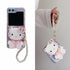 כיסוי ייחודי ואיכותי עם פנינים לגלקסי זי - Hello Kitty
