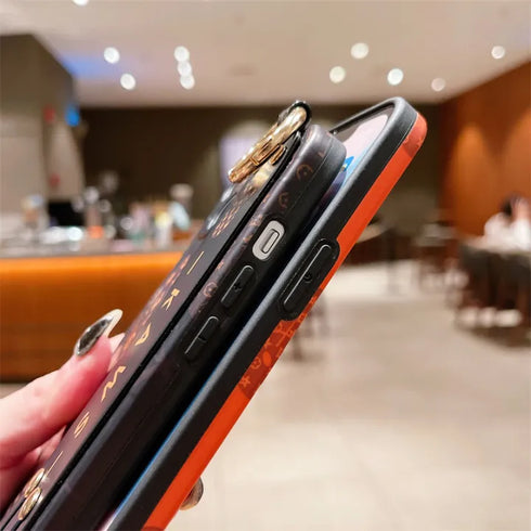 כיסוי רצועה אופנתי ואיכותי מעוצב לאייפון - Kaws