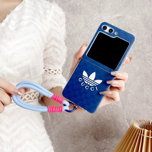 כיסוי עור איכותי אופנתי ומגניב עם תחרה לגלקסי זי - Adidas X Gucci