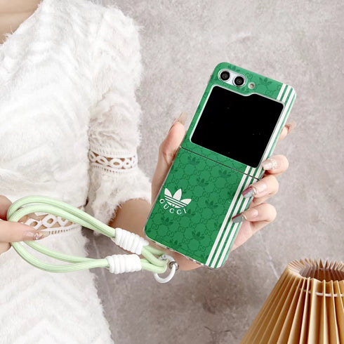 כיסוי עור איכותי אופנתי ומגניב עם תחרה לגלקסי זי - Adidas X Gucci