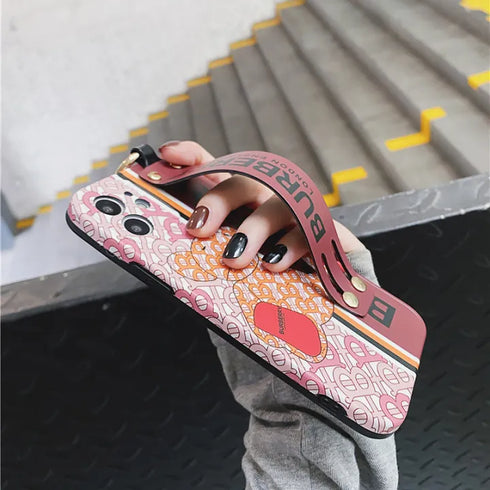 כיסוי רצועה איכותי ואופנתי מעוצב לאייפון - Burberry