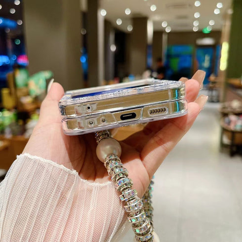 כיסוי יוקרתי ואיכותי עם תחרת פנינים כסופה לגלקסי זי - Christian Dior