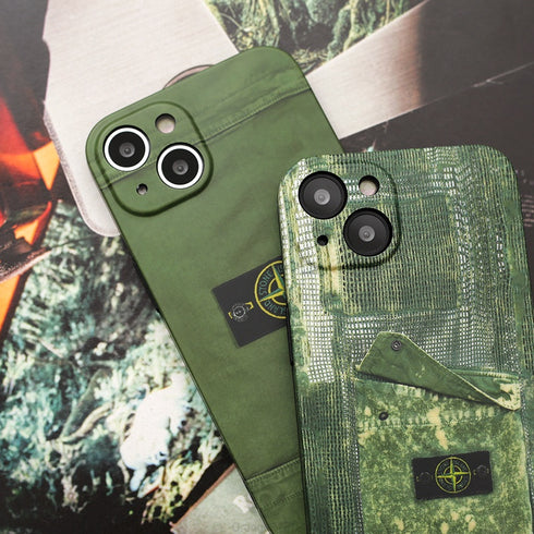 כיסוי איכותי אופנתי ומגניב מעוצב לאייפון - Stone Island