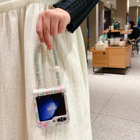 כיסוי יוקרתי ואיכותי עם תחרת פנינים כסופה לגלקסי זי - Gucci