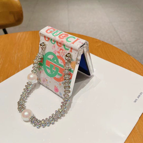 כיסוי יוקרתי ואיכותי עם תחרת פנינים כסופה לגלקסי זי - Gucci