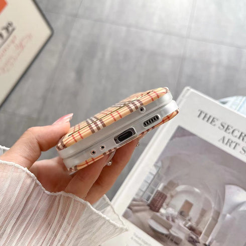 כיסוי עור יוקרתי ואיכותי לגלקסי זי - Burberry X Louis Vuitton