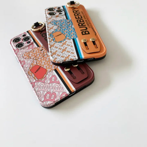 כיסוי רצועה איכותי ואופנתי מעוצב לאייפון - Burberry