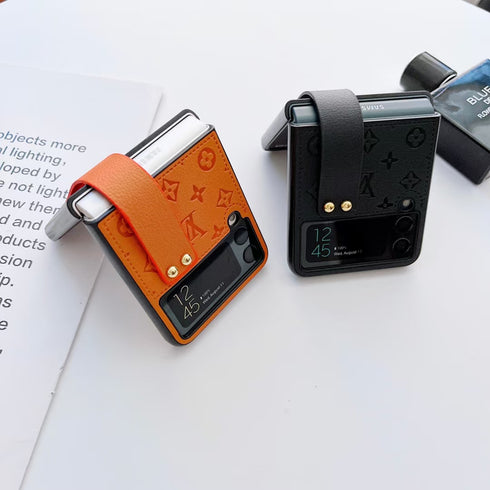 כיסוי עור יוקרתי ואופנתי עם רצועה לגלקסי זי - Louis Vuitton