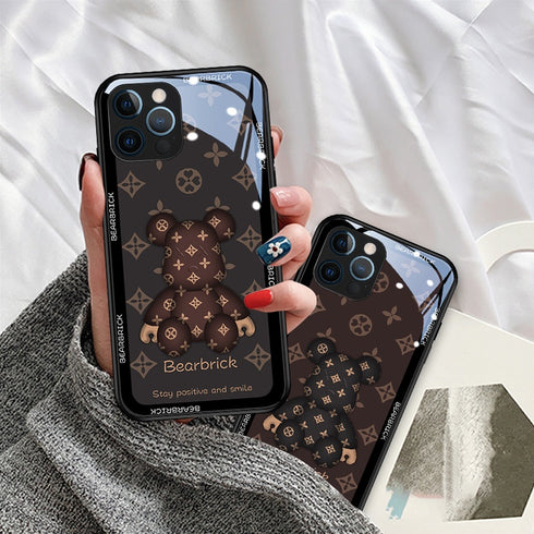 כיסוי איכותי אופנתי ויוקרתי מעוצב לאייפון - Bear Brick