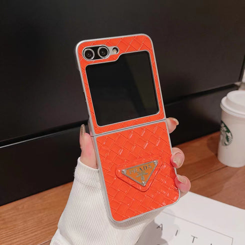 כיסוי מחצלת עור יוקרתי ואופנתי לגלקסי זי - Prada