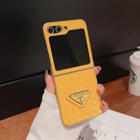 כיסוי מחצלת עור יוקרתי ואופנתי לגלקסי זי - Prada