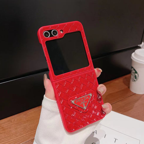 כיסוי מחצלת עור יוקרתי ואופנתי לגלקסי זי - Prada