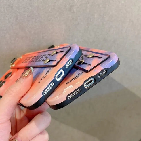 כיסוי רצועה אופנתי ואיכותי מעוצב לאייפון - Hermes