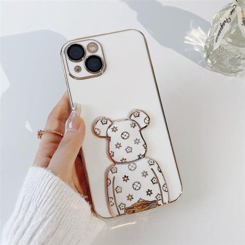כיסוי איכותי אופנתי ויוקרתי מעוצב לאייפון - Bear Brick