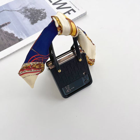 כיסוי עור יוקרתי ייחודי ואופנתי עם רצועה לגלקסי זי - Christian Dior