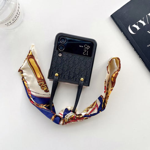 כיסוי עור יוקרתי ייחודי ואופנתי עם רצועה לגלקסי זי - Christian Dior