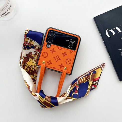 כיסוי עור יוקרתי ייחודי ואופנתי עם ידית לגלקסי זי - Louis Vuitton