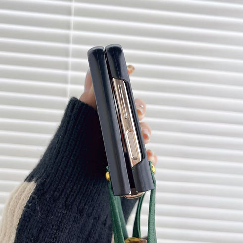 כיסוי עור יוקרתי אלגנטי ואופנתי עם ידית לגלקסי זי - Louis Vuitton