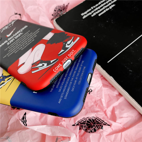 כיסוי נייק ג'ורדן מגניב איכותי ואופנתי מעוצב לאייפון - Nike Jordan