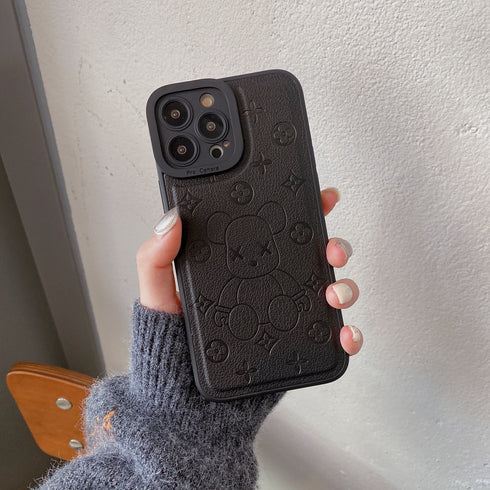 כיסוי איכותי אופנתי ויוקרתי מעוצב לאייפון - Bear Brick