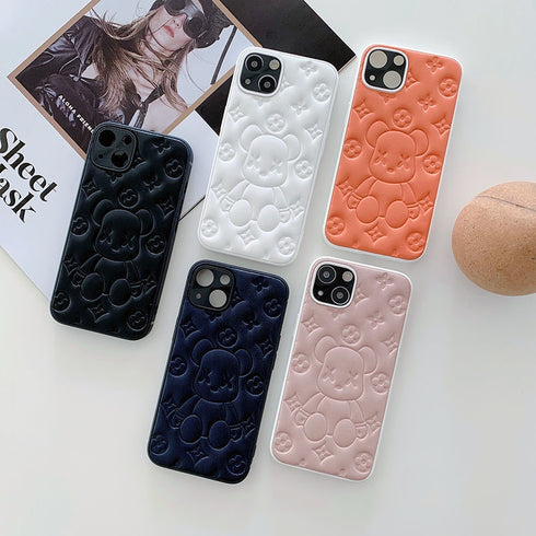 כיסוי איכותי אופנתי ויוקרתי מעוצב לאייפון - Bear Brick