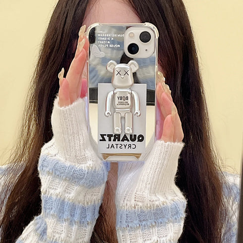 כיסוי מראה אופנתי איכותי ומעוצב לאייפון - Kaws