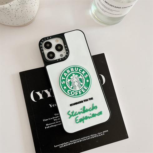 כיסוי אופנתי איכותי ומגניב מעוצב לאייפון - Starbucks