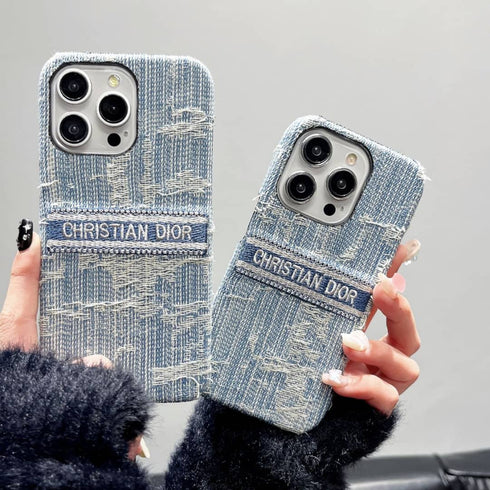 כיסוי איכותי אופנתי ויוקרתי מעוצב לאייפון - Dior
