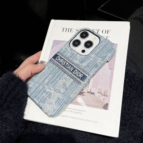 כיסוי איכותי אופנתי ויוקרתי מעוצב לאייפון - Dior