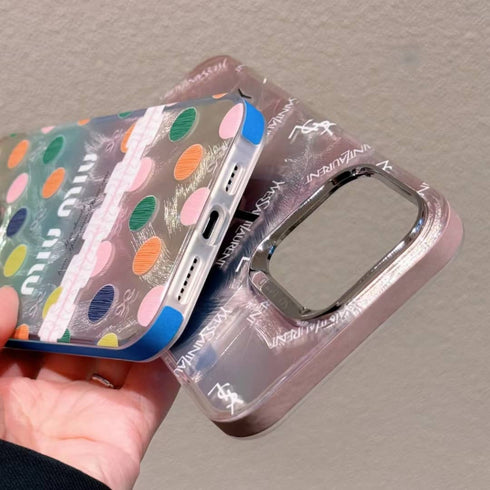 כיסוי איכותי מגניב, חמוד וייחודי המיועד לאייפון - Miu mui X YSL