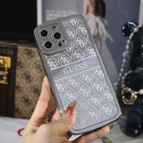 כיסוי יוקרתי ואופנתי מעוצב לאייפון - Guess