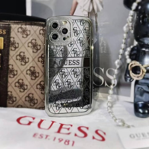 כיסוי יוקרתי ואופנתי מעוצב לאייפון - Guess
