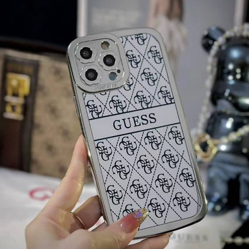 כיסוי יוקרתי ואופנתי מעוצב לאייפון - Guess