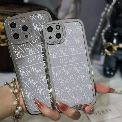 כיסוי יוקרתי ואופנתי מעוצב לאייפון - Guess