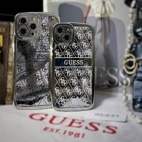 כיסוי יוקרתי ואופנתי מעוצב לאייפון - Guess