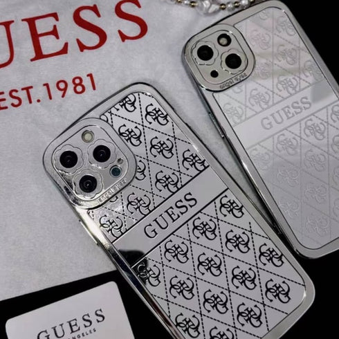 כיסוי יוקרתי ואופנתי מעוצב לאייפון - Guess