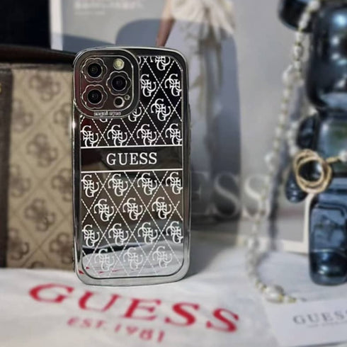 כיסוי יוקרתי ואופנתי מעוצב לאייפון - Guess