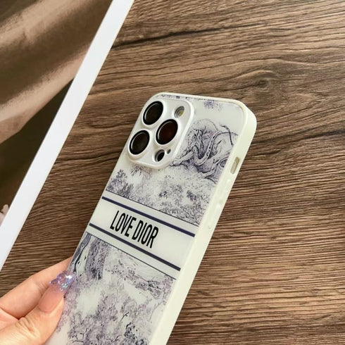 כיסוי איכותי אופנתי ויוקרתי מעוצב לאייפון - Christian Dior