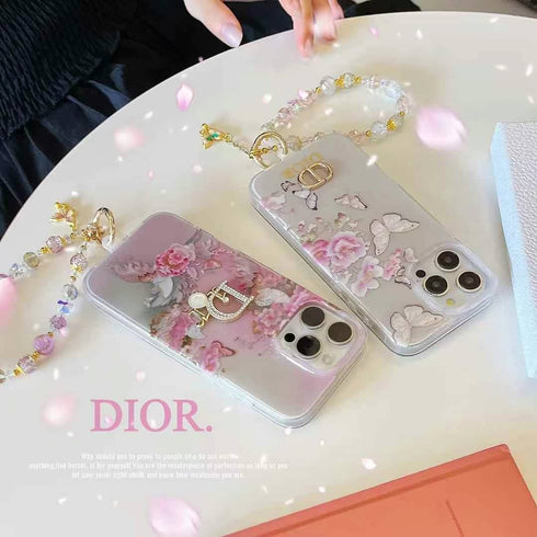 כיסוי יוקרתי ואלגנטי מעוצב לאייפון - Dior