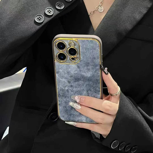 כיסוי פשוט ואיכותי שעוצב לאייפון - Leather Style