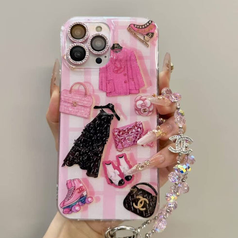 כיסוי מעוצב באיכות גבוהה וחמוד וייחודי לאייפון - Chanel