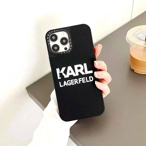 כיסוי מגניב אופנתי ואיכותי מעוצב לאייפון - KARL LAGERFELD